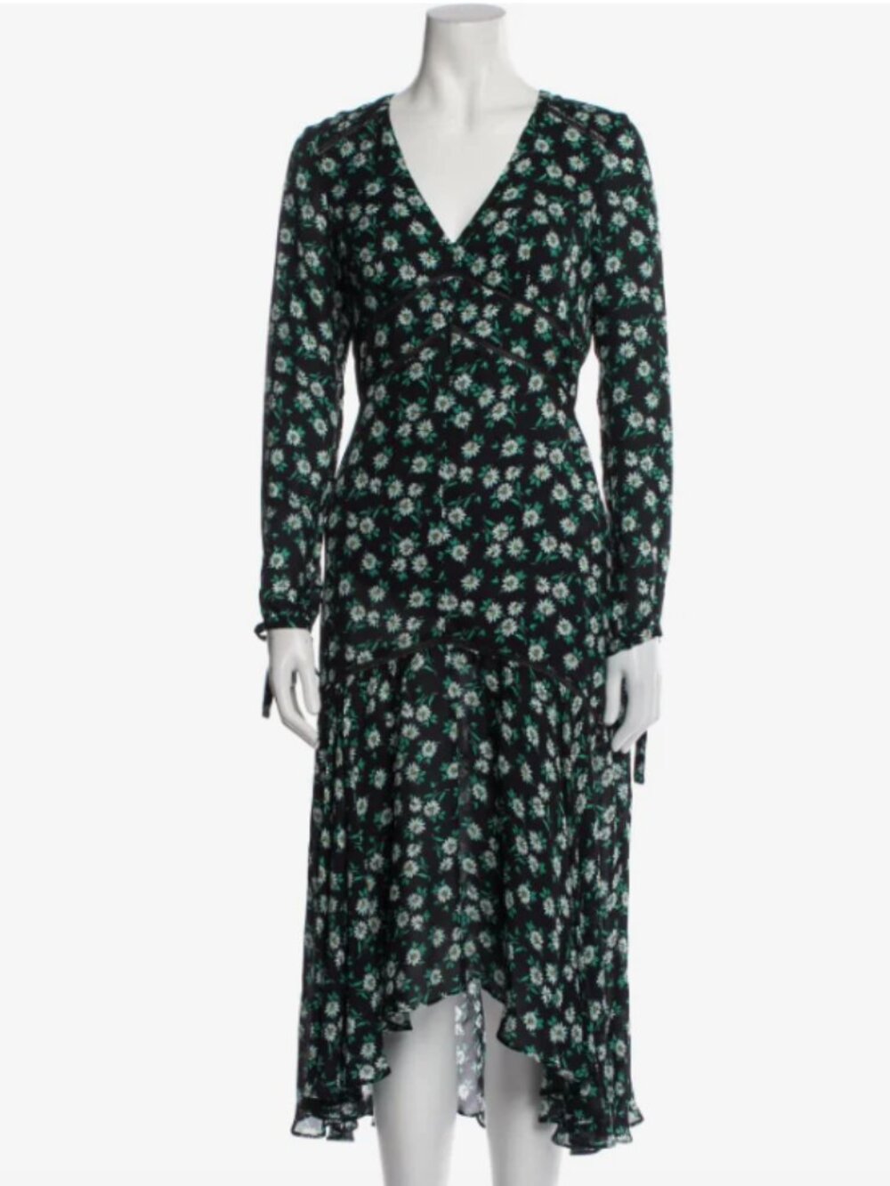 Intermix Silk Long Dress
